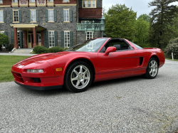 1997 Acura NSX in Formula Red over Black