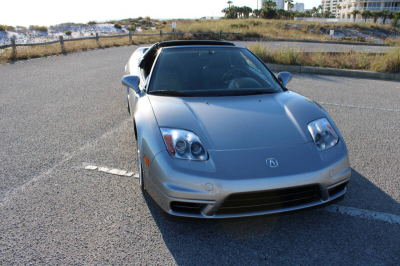 2002 Acura NSX in Sebring Silver over Black