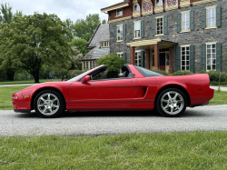 1997 Acura NSX in Formula Red over Black