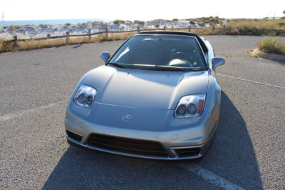 2002 Acura NSX in Sebring Silver over Black