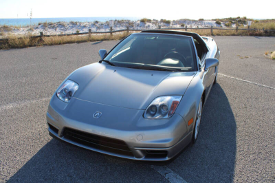 2002 Acura NSX in Sebring Silver over Black