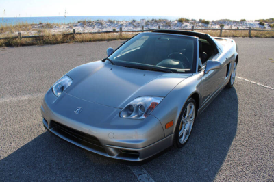 2002 Acura NSX in Sebring Silver over Black