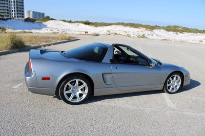 2002 Acura NSX in Sebring Silver over Black