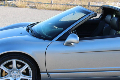 2002 Acura NSX in Sebring Silver over Black