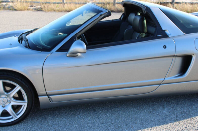 2002 Acura NSX in Sebring Silver over Black