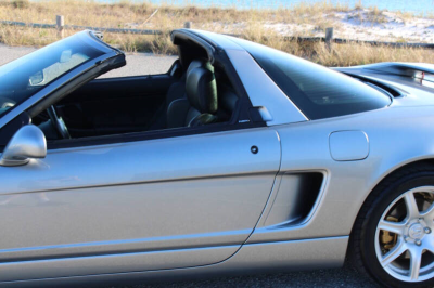 2002 Acura NSX in Sebring Silver over Black