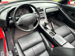 1997 Acura NSX in Formula Red over Black