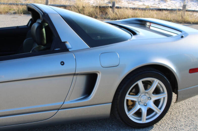 2002 Acura NSX in Sebring Silver over Black