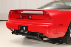 1997 Acura NSX in Formula Red over Black