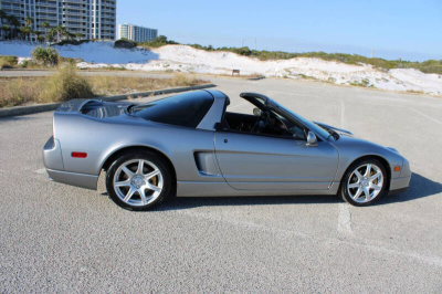 2002 Acura NSX in Sebring Silver over Black