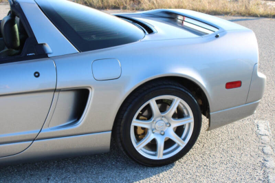 2002 Acura NSX in Sebring Silver over Black