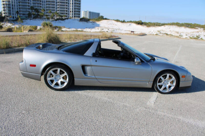 2002 Acura NSX in Sebring Silver over Black