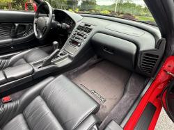 1997 Acura NSX in Formula Red over Black