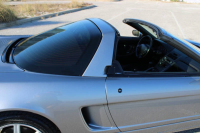 2002 Acura NSX in Sebring Silver over Black