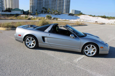 2002 Acura NSX in Sebring Silver over Black