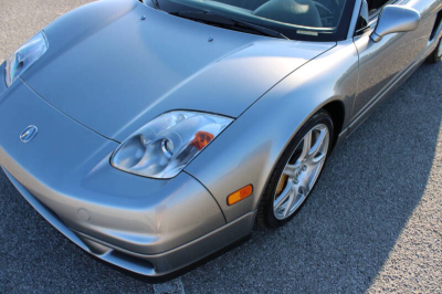2002 Acura NSX in Sebring Silver over Black