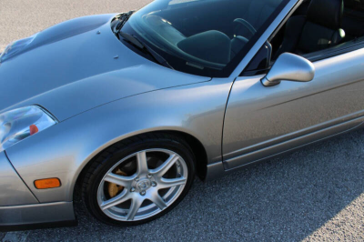 2002 Acura NSX in Sebring Silver over Black