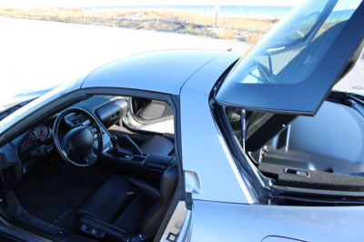 2002 Acura NSX in Sebring Silver over Black