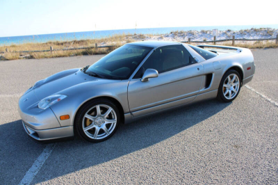 2002 Acura NSX in Sebring Silver over Black