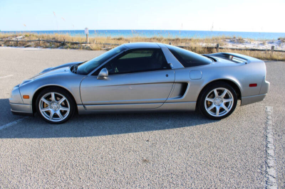 2002 Acura NSX in Sebring Silver over Black