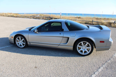 2002 Acura NSX in Sebring Silver over Black