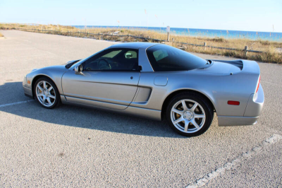 2002 Acura NSX in Sebring Silver over Black