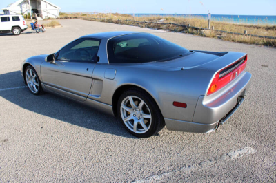 2002 Acura NSX in Sebring Silver over Black