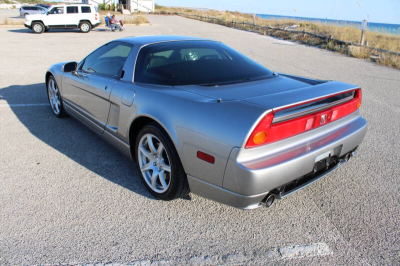 2002 Acura NSX in Sebring Silver over Black