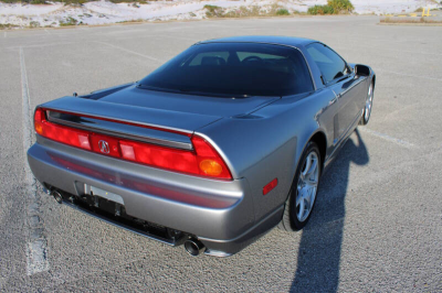 2002 Acura NSX in Sebring Silver over Black