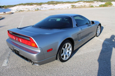 2002 Acura NSX in Sebring Silver over Black