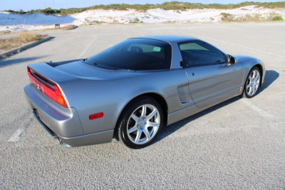 2002 Acura NSX in Sebring Silver over Black