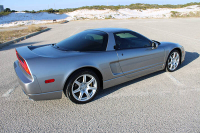 2002 Acura NSX in Sebring Silver over Black