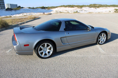 2002 Acura NSX in Sebring Silver over Black