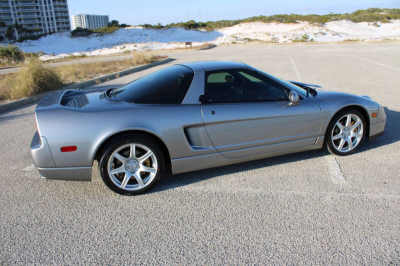 2002 Acura NSX in Sebring Silver over Black
