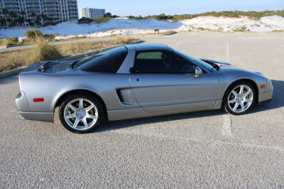 2002 Acura NSX in Sebring Silver over Black