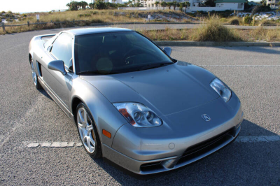 2002 Acura NSX in Sebring Silver over Black