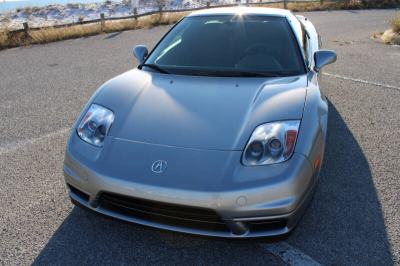 2002 Acura NSX in Sebring Silver over Black