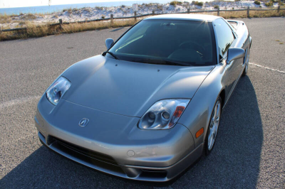 2002 Acura NSX in Sebring Silver over Black
