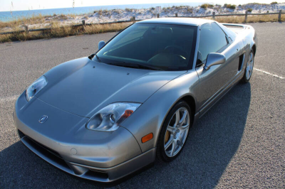 2002 Acura NSX in Sebring Silver over Black