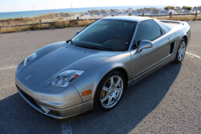 2002 Acura NSX in Sebring Silver over Black