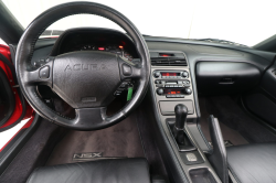 1997 Acura NSX in Formula Red over Black