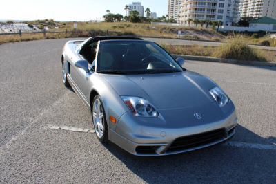 2002 Acura NSX in Sebring Silver over Black