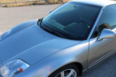 2002 Acura NSX in Sebring Silver over Black