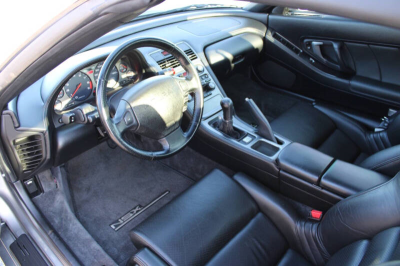 2002 Acura NSX in Sebring Silver over Black