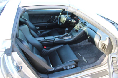 2002 Acura NSX in Sebring Silver over Black