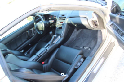 2002 Acura NSX in Sebring Silver over Black