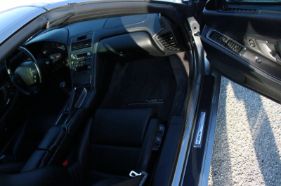2002 Acura NSX in Sebring Silver over Black