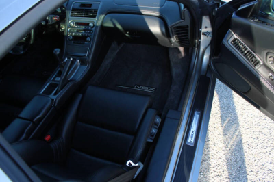 2002 Acura NSX in Sebring Silver over Black