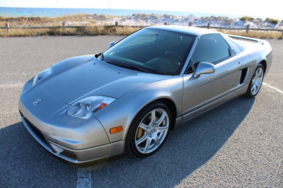 2002 Acura NSX in Sebring Silver over Black