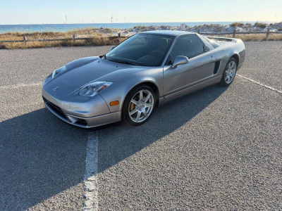 2002 Acura NSX in Sebring Silver over Black